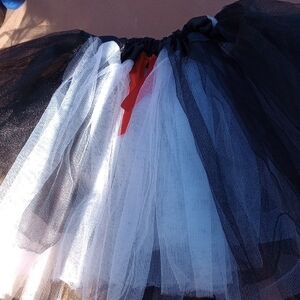 Black and White Tulle Skirt & 2T Shorts Bundle